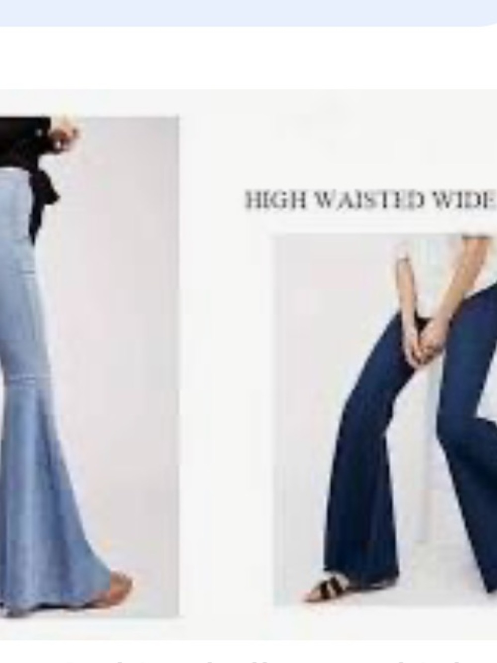 Free People We The Free Just Float On Flare Jeans 24 Bell Bottom Blue sku 34 - Picture 12 of 12